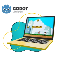 Godot. Основа создания легендарных игр - КИБЕРшкола программирования для детей, компьютерные курсы для школьников, начинающих и подростков - KIBERone г. Искитим