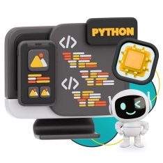 Мой первый сайт с мозгами: Python + AI - КИБЕРшкола программирования для детей, компьютерные курсы для школьников, начинающих и подростков - KIBERone г. Искитим