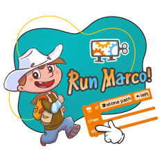Run Marco - КИБЕРшкола программирования для детей, компьютерные курсы для школьников, начинающих и подростков - KIBERone г. Искитим