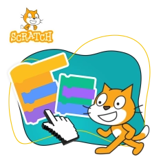 Scratch. Продвинутый уровень – создаём игры, как маленькие разработчики! - КИБЕРшкола программирования для детей, компьютерные курсы для школьников, начинающих и подростков - KIBERone г. Искитим