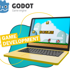 Godot.  Основа создания легендарных игр - КИБЕРшкола программирования для детей, компьютерные курсы для школьников, начинающих и подростков - KIBERone г. Искитим