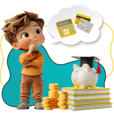 Финансовый интеллект вместе KIBERone - КИБЕРшкола программирования для детей, компьютерные курсы для школьников, начинающих и подростков - KIBERone г. Искитим