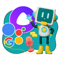 Голосовой помощник Алиса - КИБЕРшкола программирования для детей, компьютерные курсы для школьников, начинающих и подростков - KIBERone г. Искитим