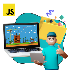 Программирование на JavaScript. Учимся создавать игры! - КИБЕРшкола программирования для детей, компьютерные курсы для школьников, начинающих и подростков - KIBERone г. Искитим