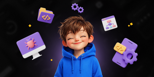 Идеальный сайт с нуля: код, дизайн и AI-помощник - КИБЕРшкола программирования для детей, компьютерные курсы для школьников, начинающих и подростков - KIBERone г. Искитим